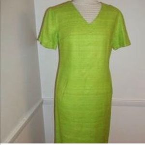 Vintage A-line , linen dress